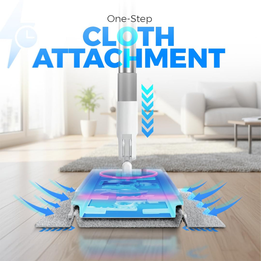 FlexiClamp Sweep & Mop Kit for Easy Cleaning

