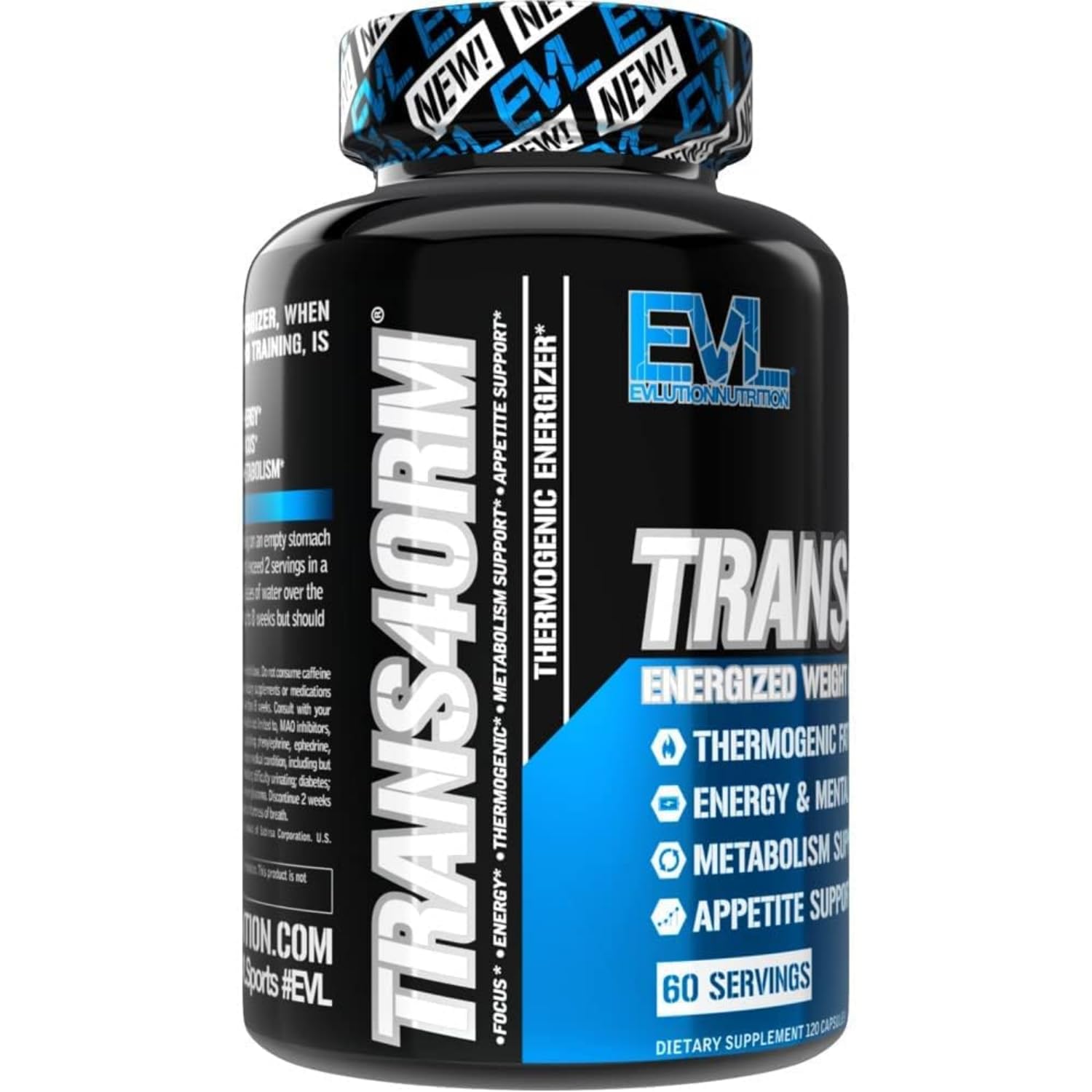 EVL Trans4orm Thermogenic Fat Burner | Green Tea


