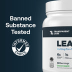 Transparent Labs Lean Pre-Workout - Body Recomposition

