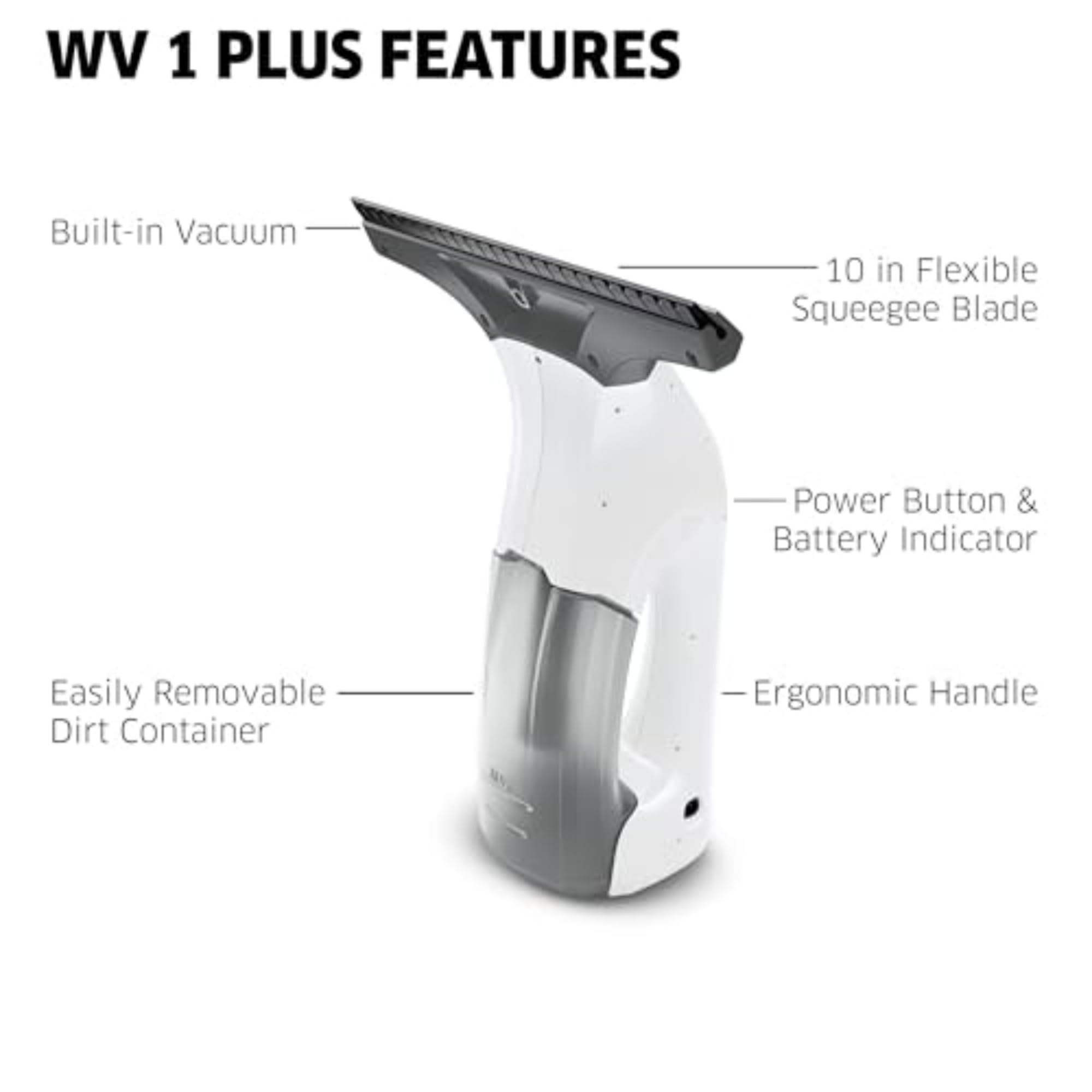 Kärcher WV 1 Electric Window Vacuum Squeegee

