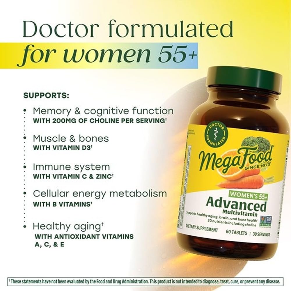 MegaFood Advanced Women's Multivitamin Vegetarian Formula

