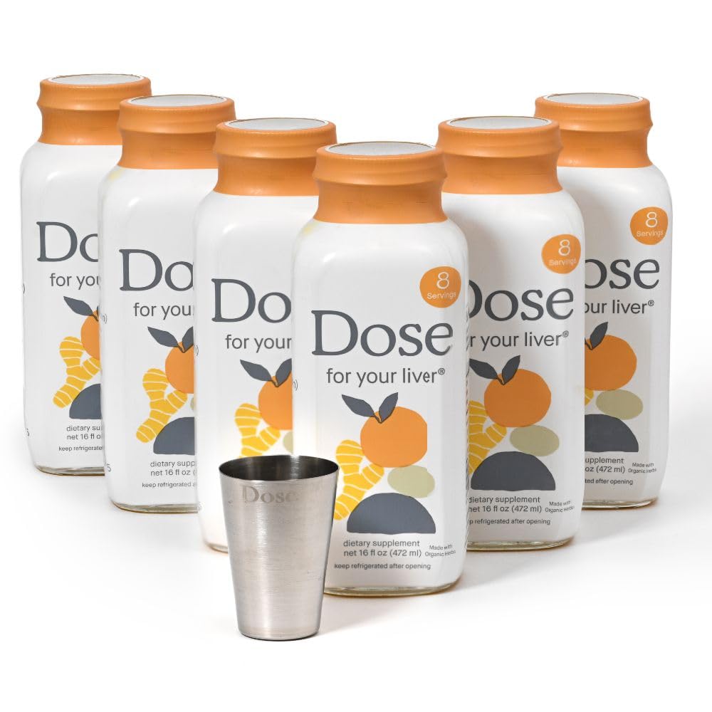 Dose Liver Detox with Milk Thistle Turmeric & Orange


