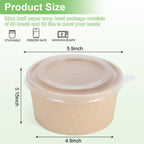 Disposable Bowls for Meals and Takeout

