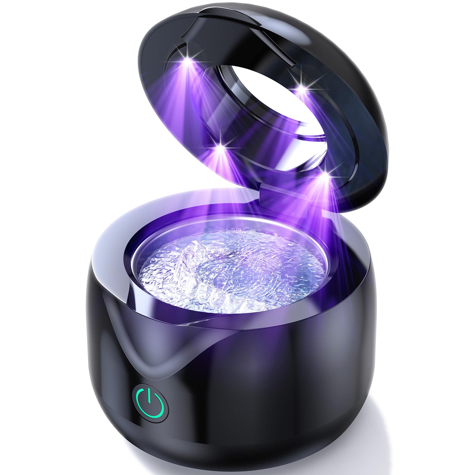CXRUY Ultrasonic Retainer Cleaner - 45KHz Dental Cleaner

