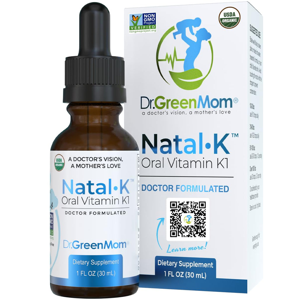 Dr. Green Mom Natal K Vitamin K1 Drops for Newborns

