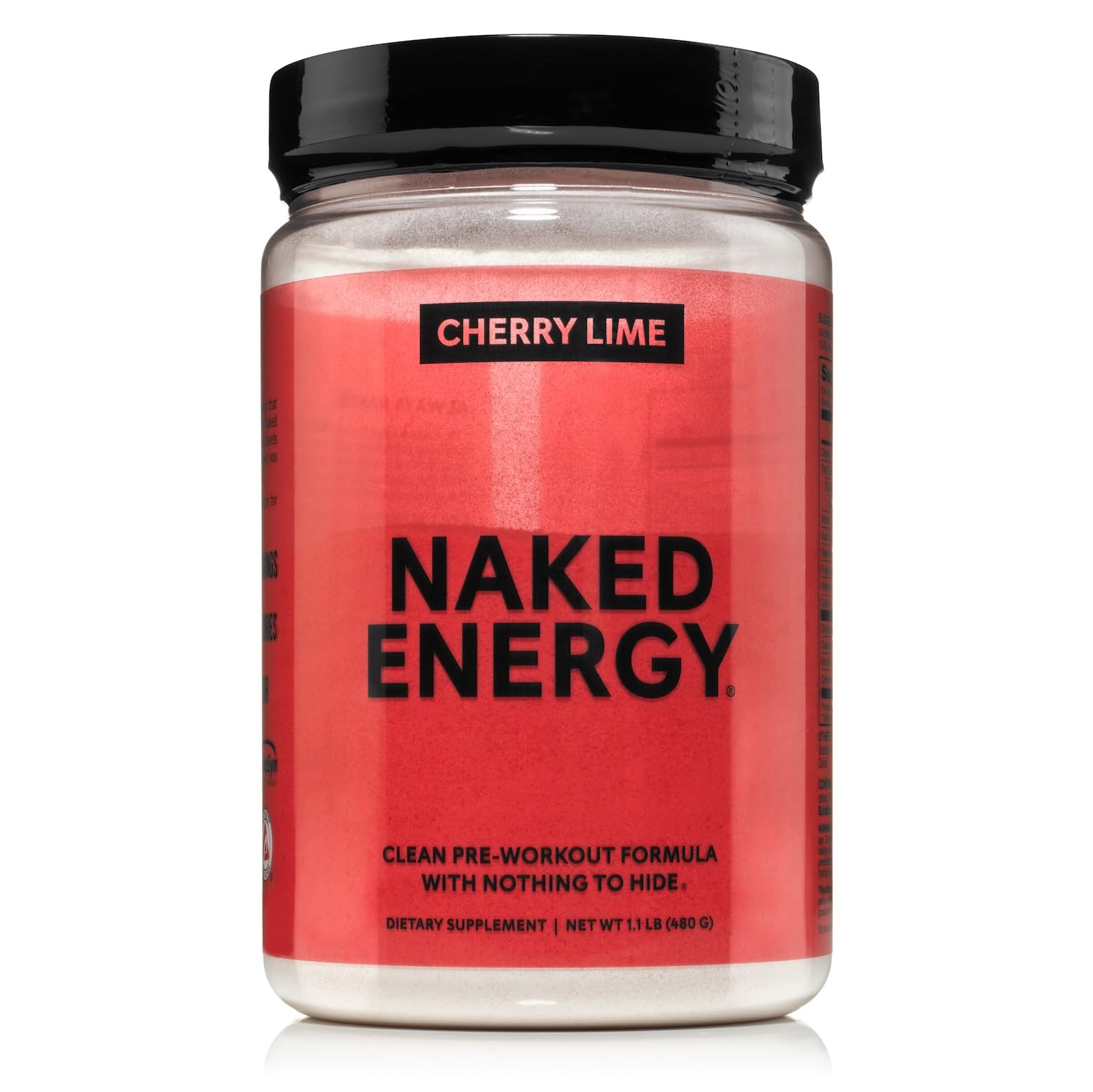 Naked Energy Pre Workout Powder – NSF Certified, Vegan