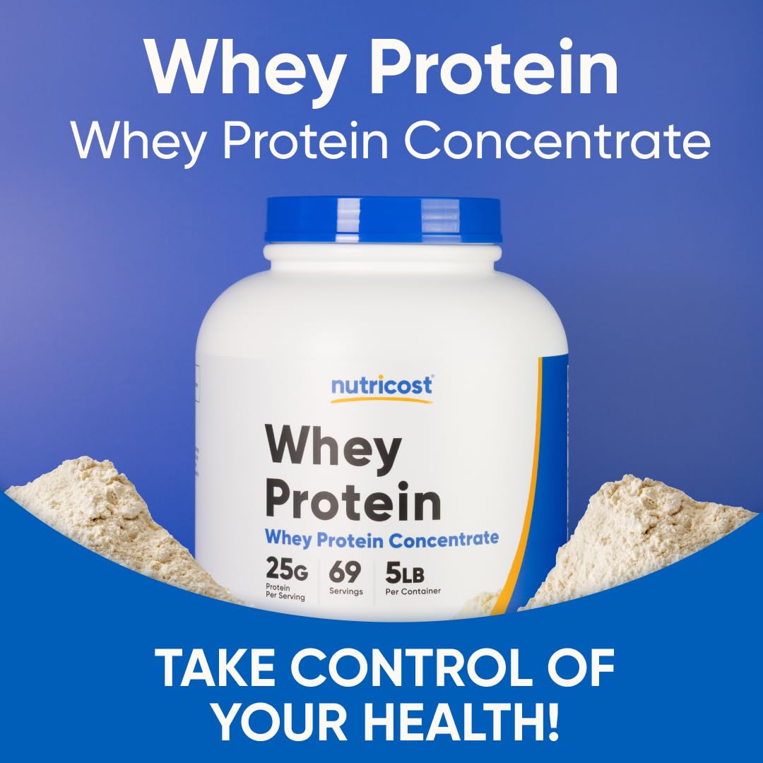 Nutricost Whey Protein Concentrate Powder | Undenatured

