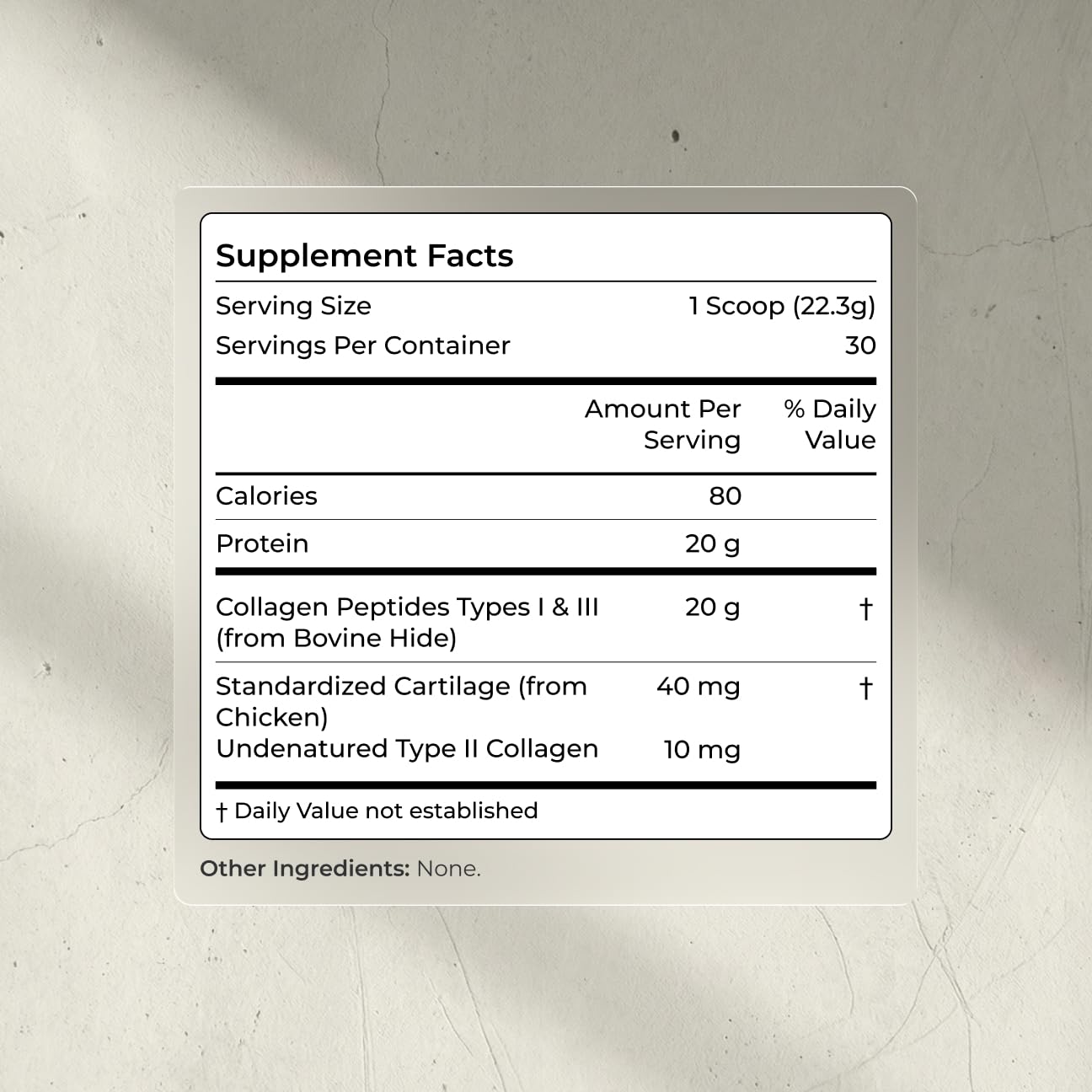 Collagen Peptides Powder by Blueprint Bryan Johnson

