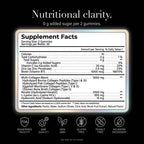 Collagen Gummies Sugar Free with Multi-Collagen, Keratin, Hyaluronic Acid & Vitamin C & Zinc

