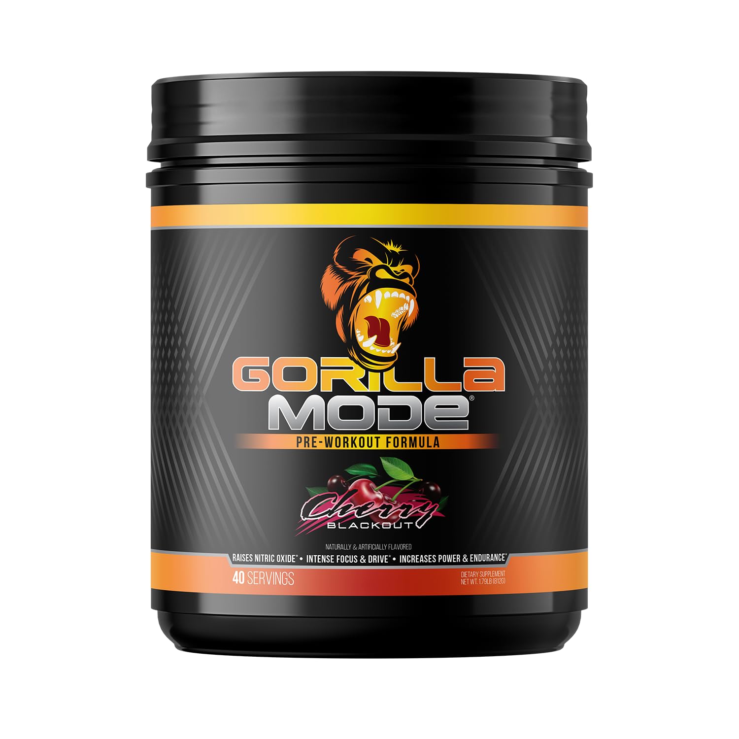 Gorilla Mode Pre Workout - High-Potency Pumps, Energy & Focus