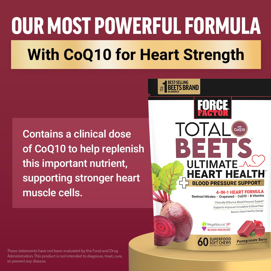 Force Factor Total Beets Cardiovascular Chews

