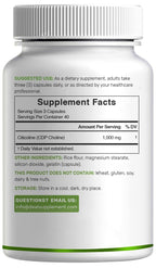 Citicoline CDP Choline Brain Support | Nootropic Supplement

