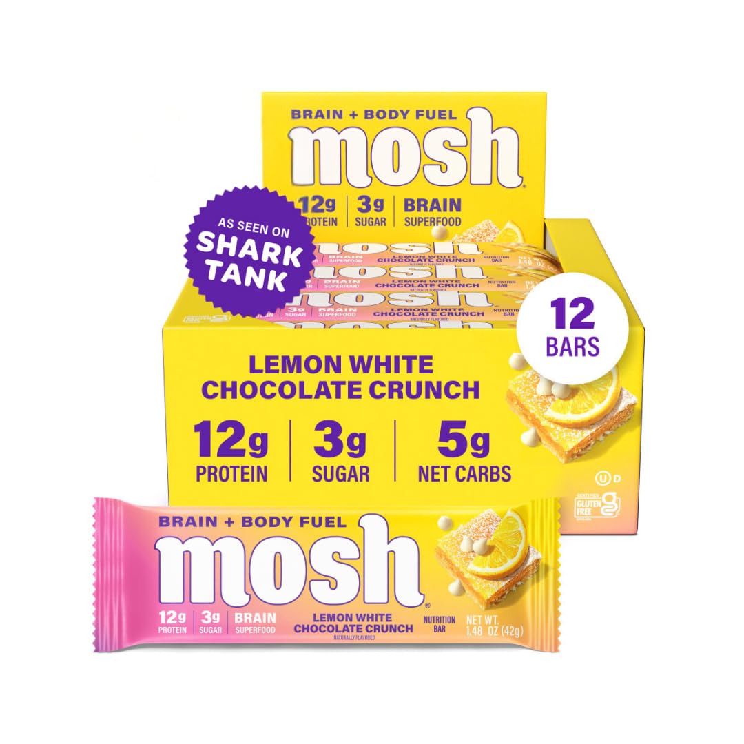 MOSH Keto Protein Bars for Brain Health