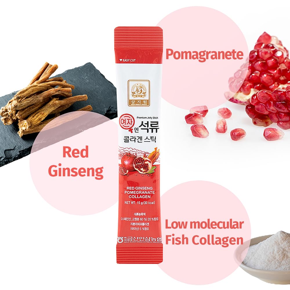 Baekje Geumsan Collagen Jelly Stick | Korean Beauty

