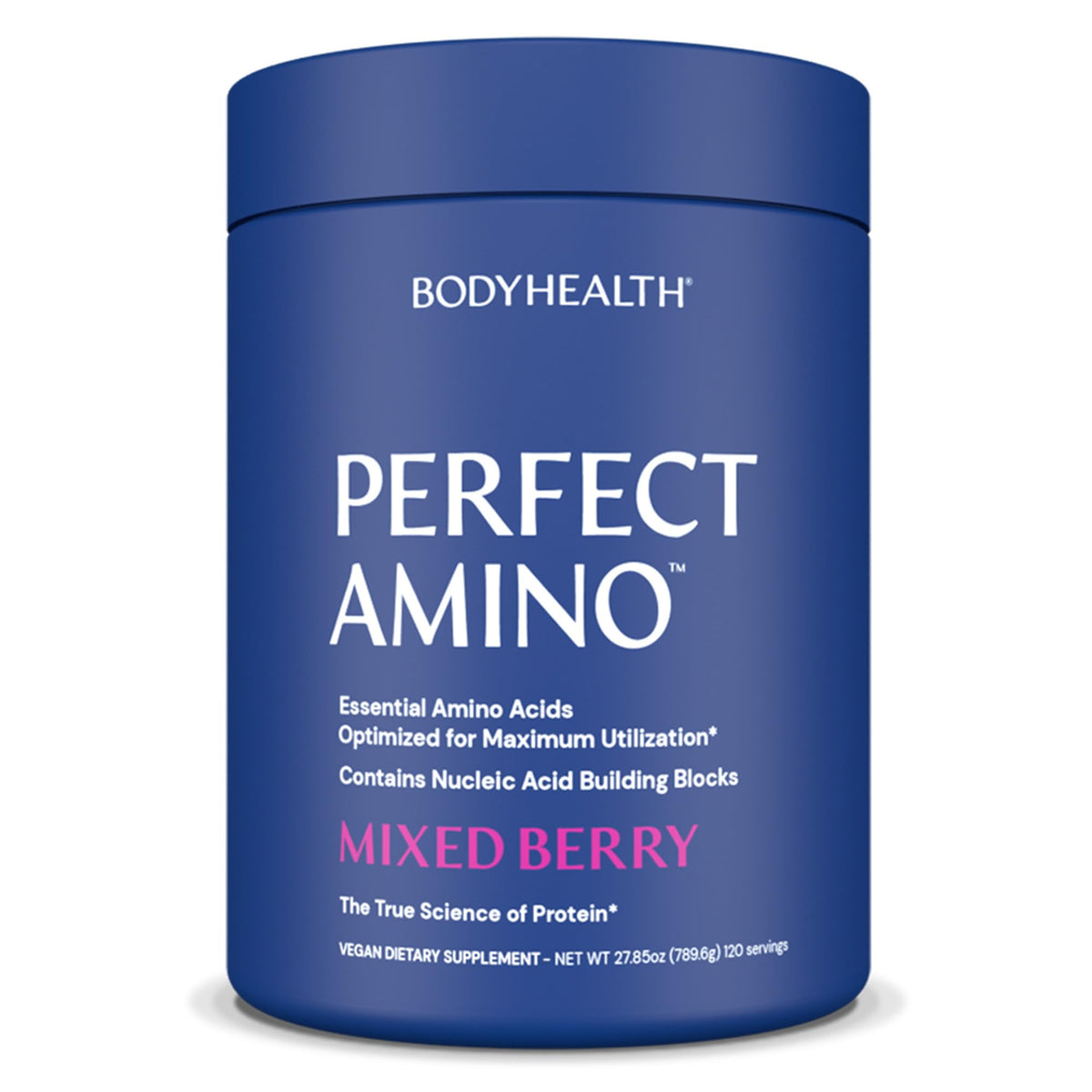 BodyHealth PerfectAmino Powder - BCAA & EAA Amino Acid Supplement for Muscle Recovery