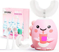 DYCROL Kids U-Shaped Electric Toothbrush with 4 Heads, 5 Modes, 360° Cleaning, IPX7 Waterproof