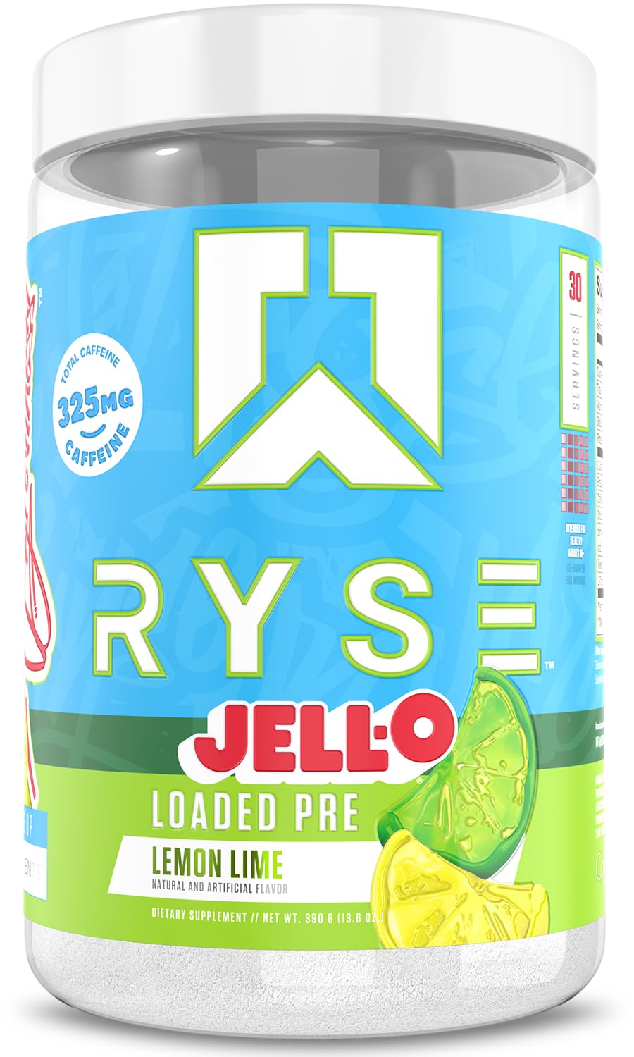 RYSE Loaded Pre Workout Powder - Caffeine, Citrulline & Beta-Alanine