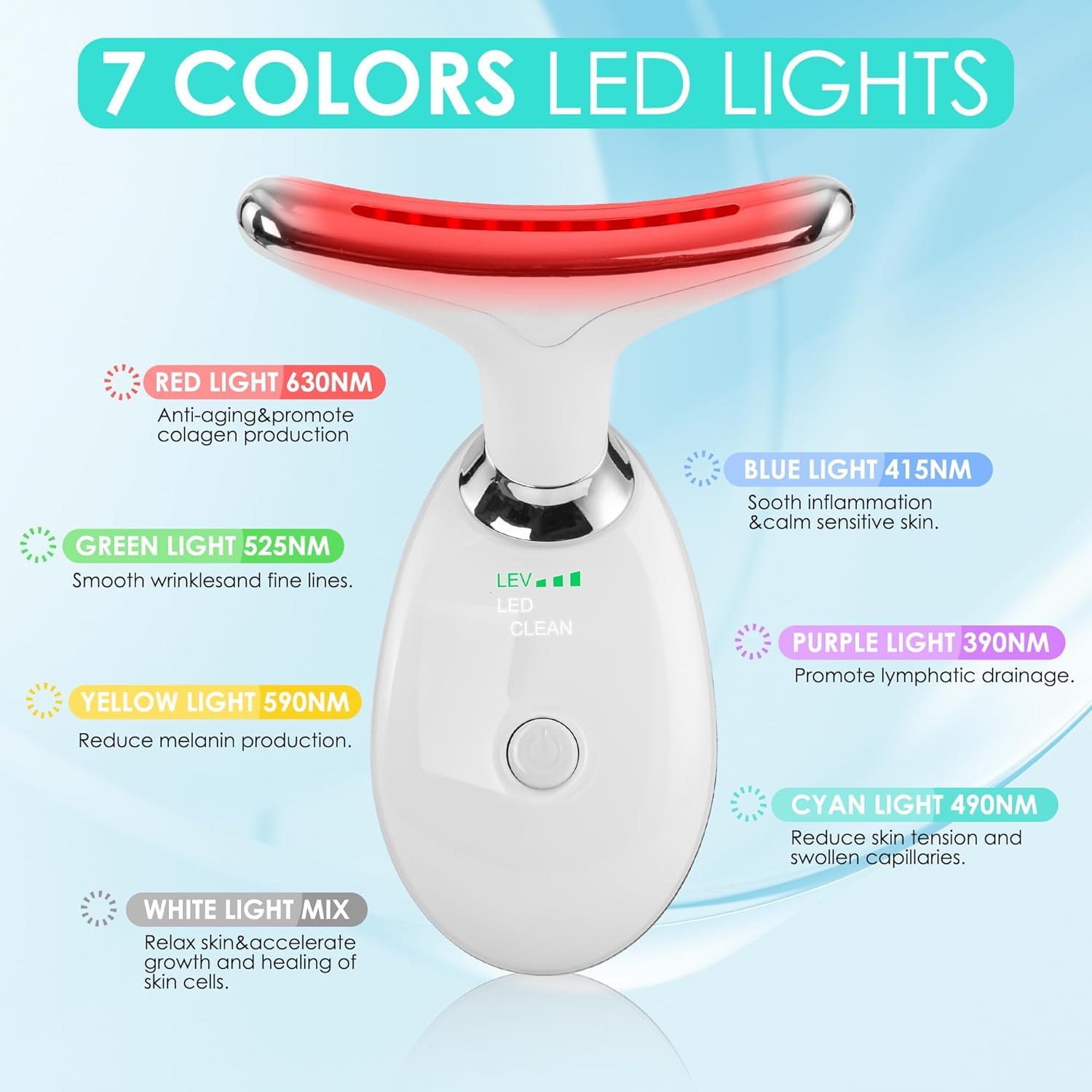 Facial Massager Arc Head Rechargeable

