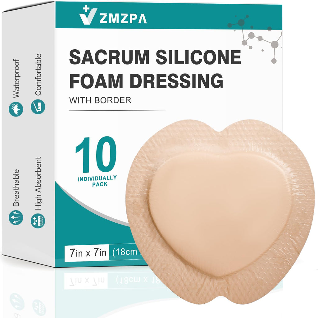 Sacral Silicone Foam Dressing for Pressure Sores


