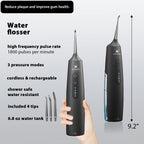 2-in-1 Water Flosser & Electric Toothbrush Kit

