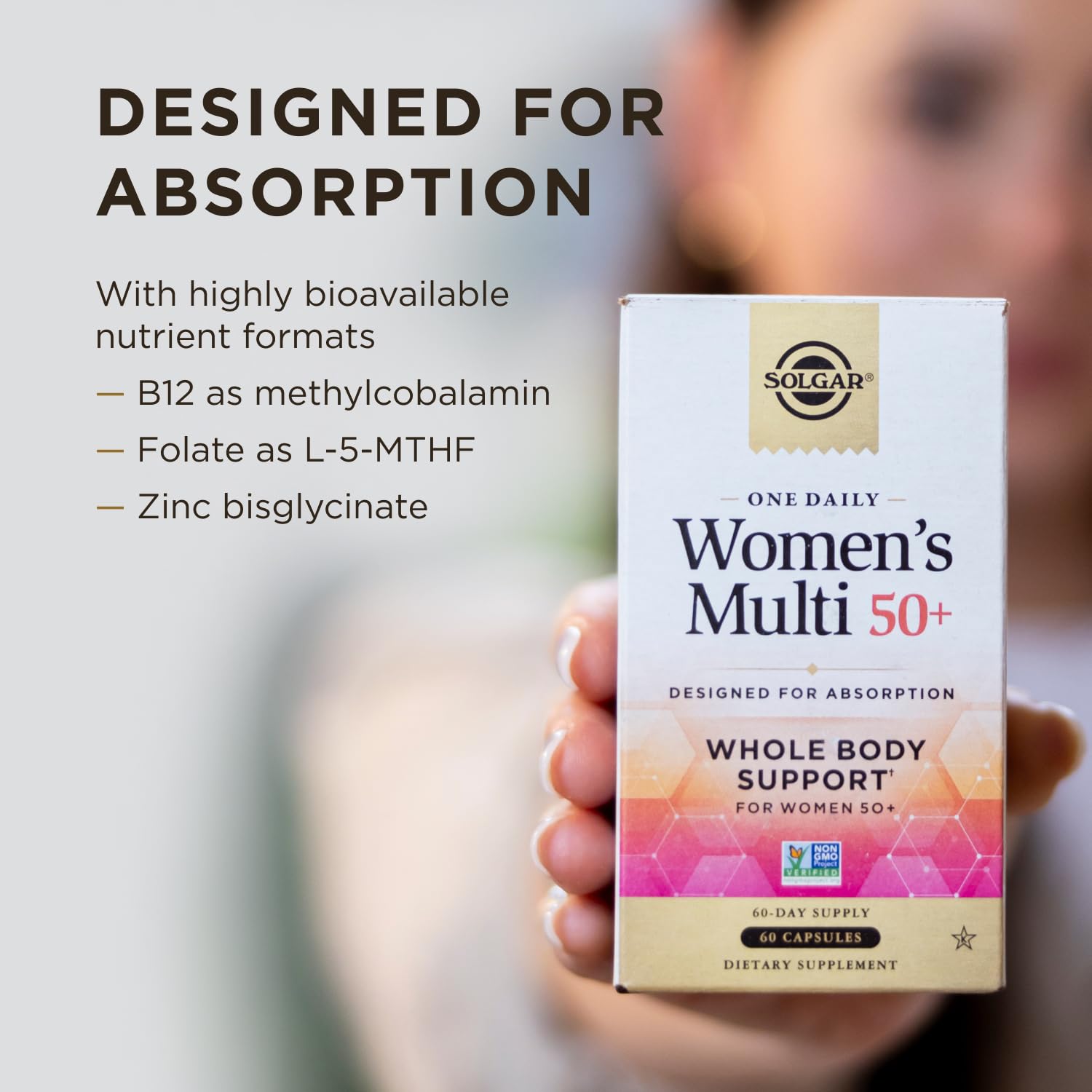 Solgar One Daily Women's Multivitamin - Vegan Capsule

