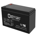 Mighty Max ML8-12 12V 8Ah SLA Battery F1 Terminal

