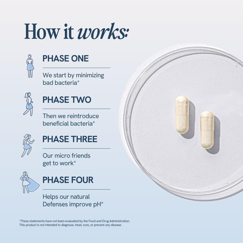 Happy V Women's Probiotic for Vaginal Health

