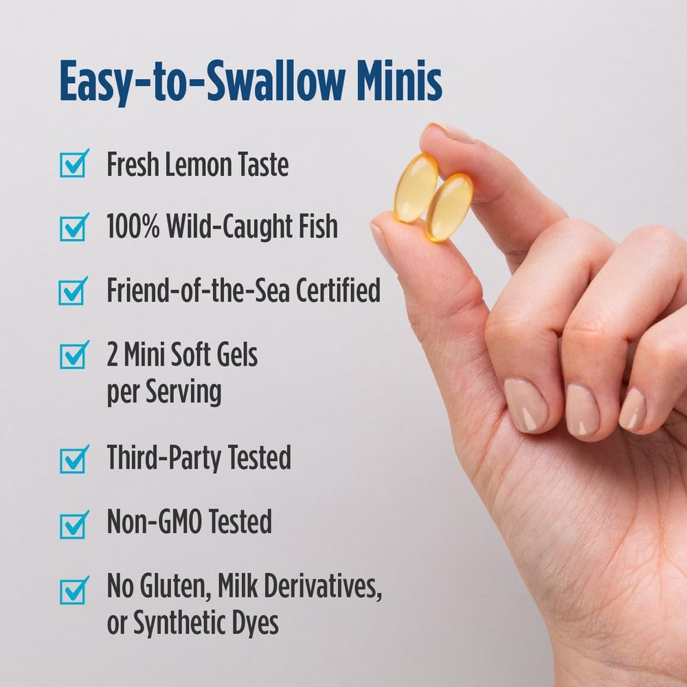 Nordic Naturals Ultimate Omega-3 Mini Soft Gels

