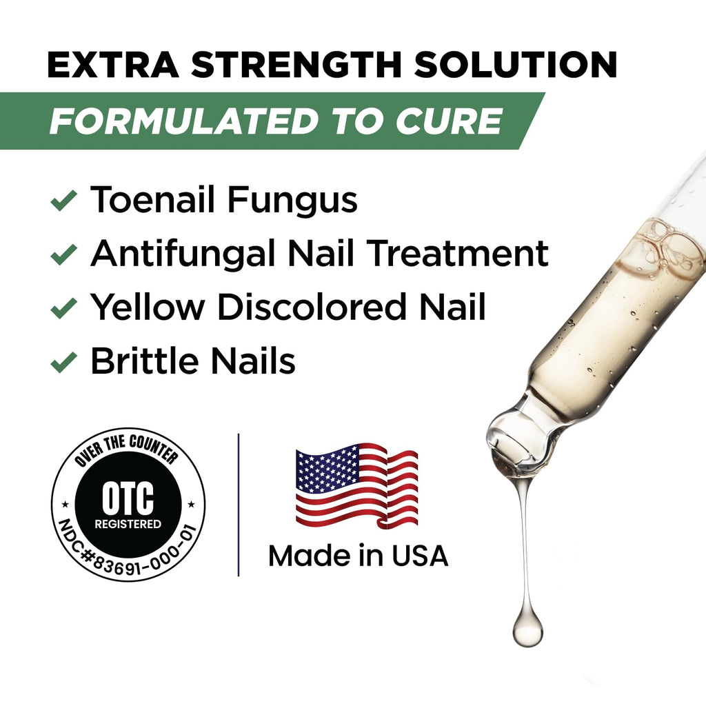 FOOT CURE Toenail Renewal Solution Made in USA

