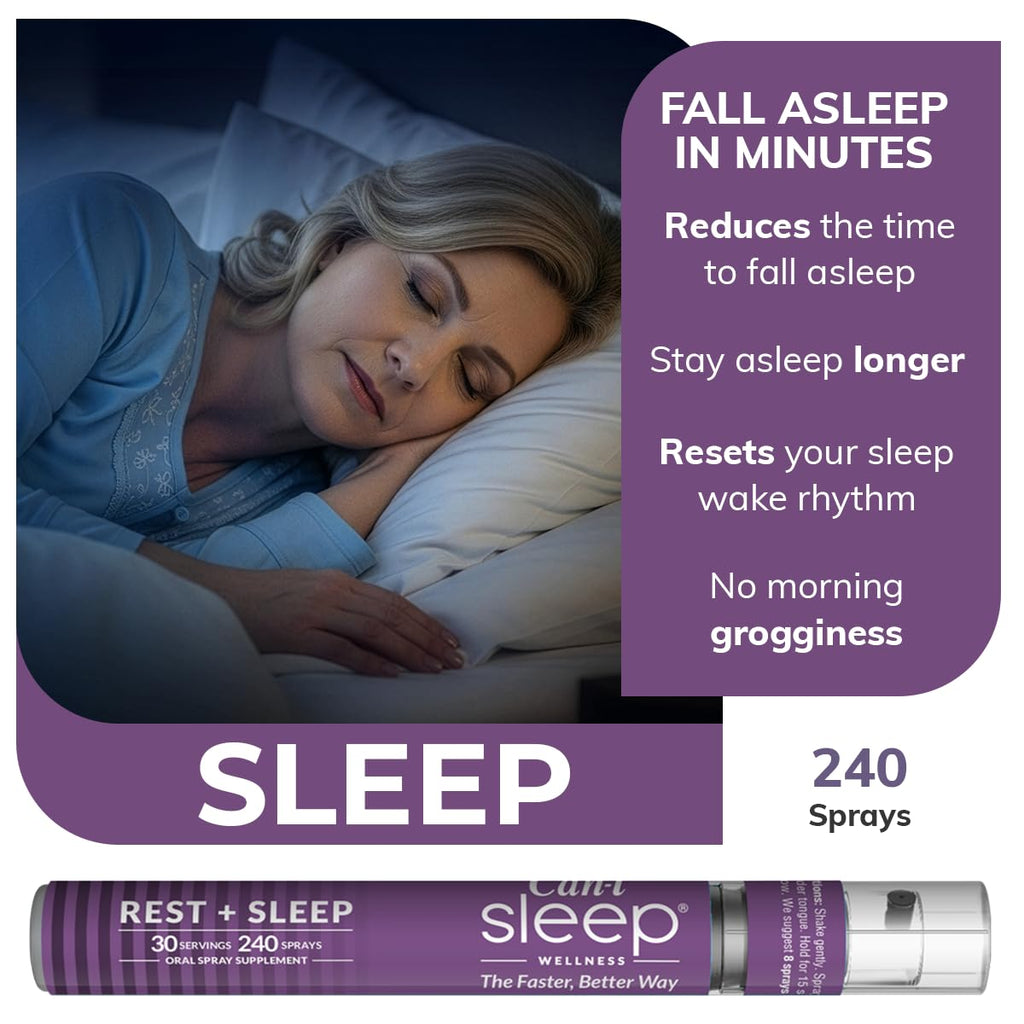 Can-i Sleep Spray for Adults – Fast-Acting Sleep Aid

