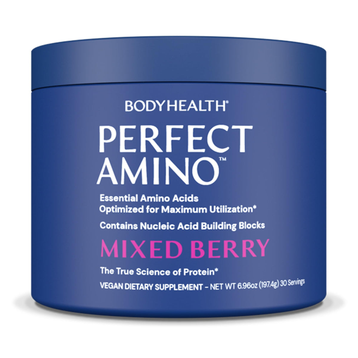 BodyHealth PerfectAmino Powder - BCAA & EAA Amino Acid Supplement for Muscle Recovery