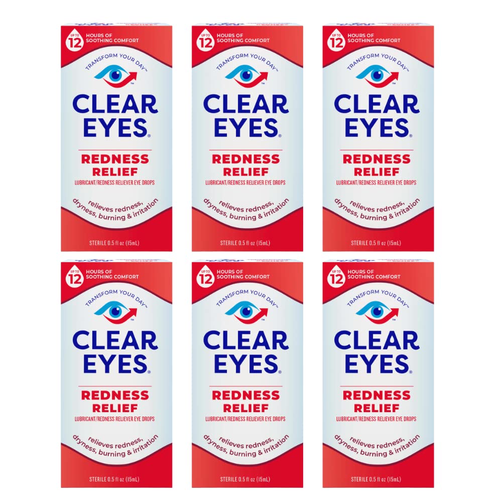 Clear Eyes Redness Relief Sterile Eye Drops - Quick Relief

