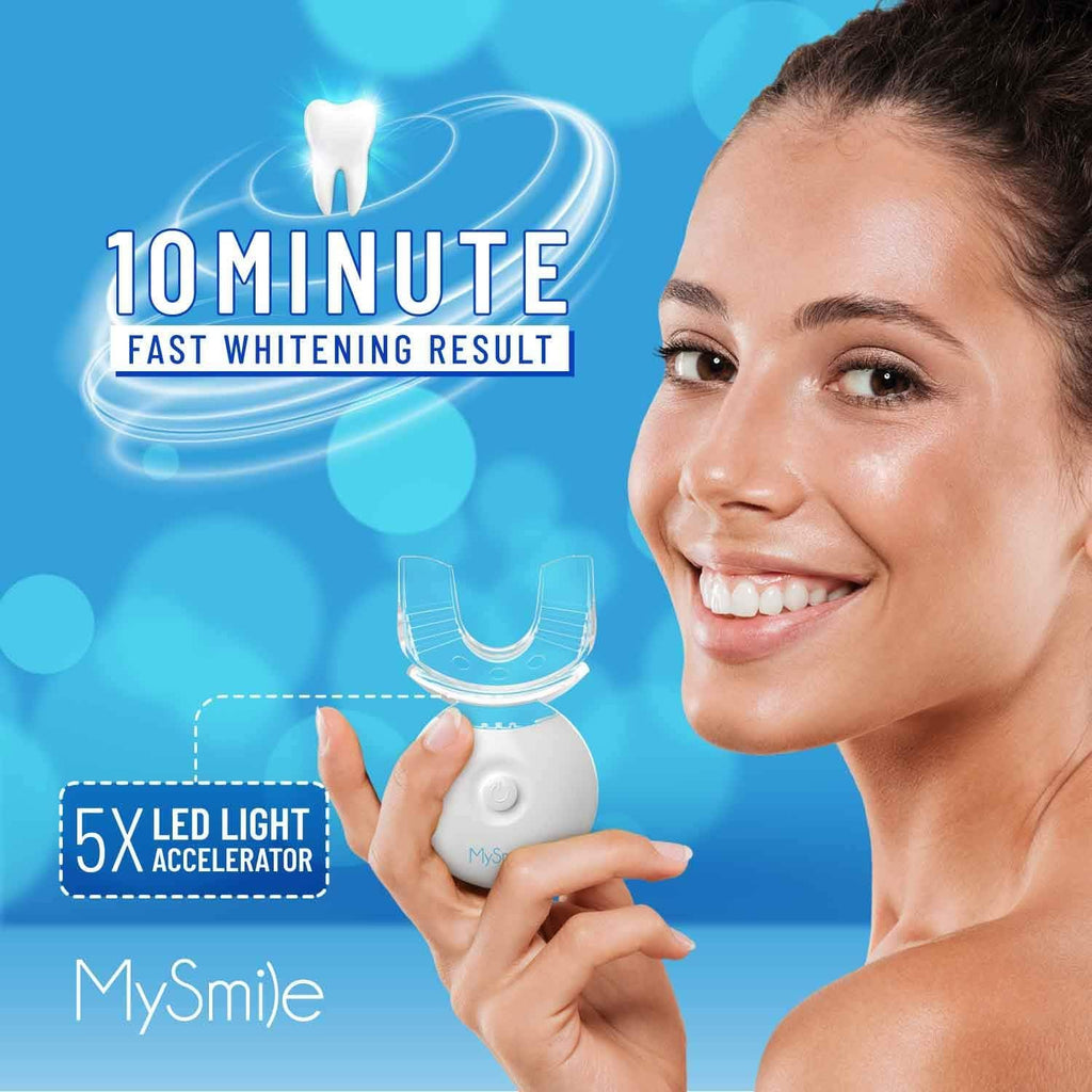 MySmile LED Teeth Whitening Kit - At-Home Whitening

