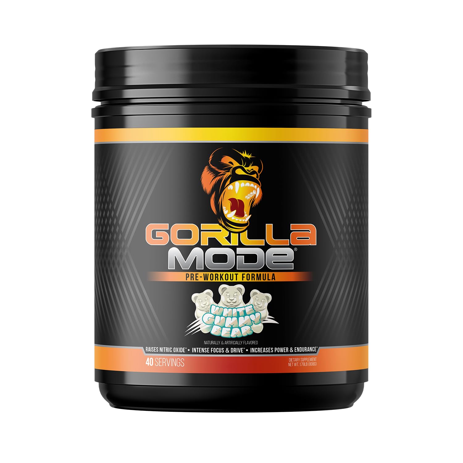 Gorilla Mode Pre Workout - High-Potency Pumps, Energy & Focus