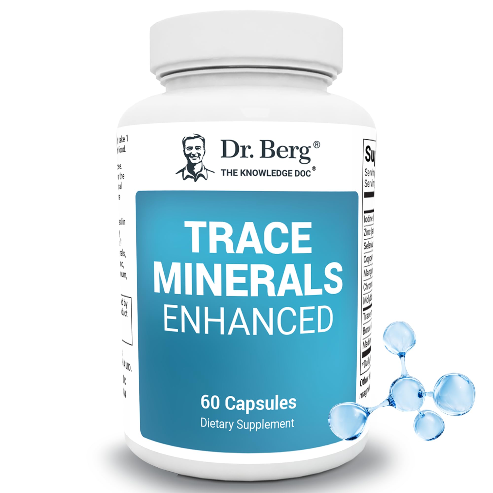 Dr. Berg Trace Minerals Enhanced Complex Dietary Supplement


