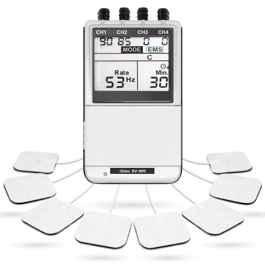 iSTIM EV-805 TENS EMS Combo Machine Rechargeable

