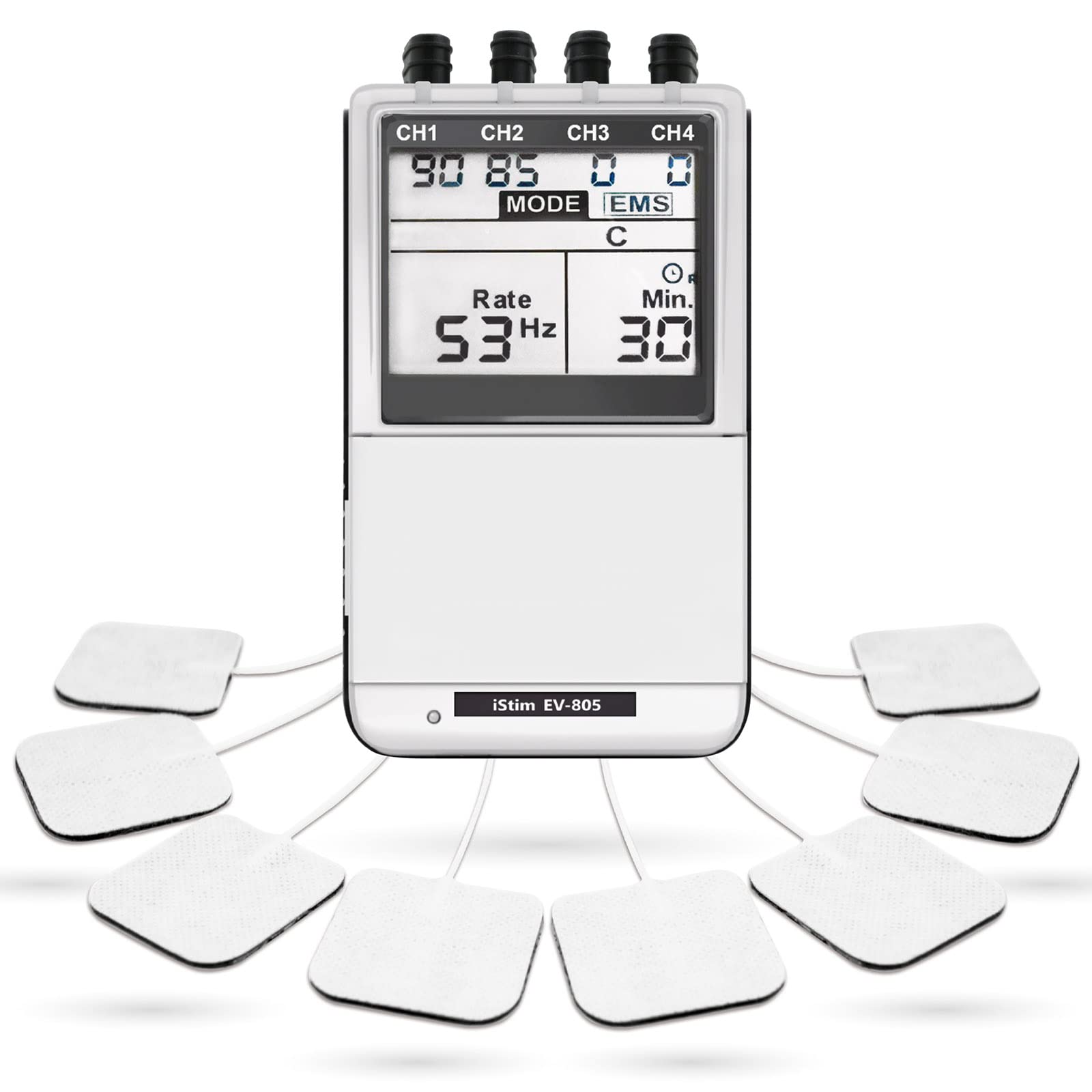 iSTIM EV-805 TENS EMS Combo Machine Rechargeable

