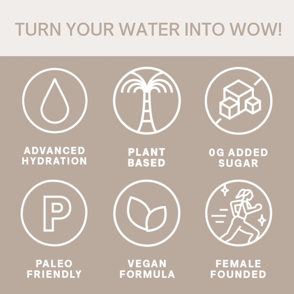 Cure Hydration Plant-Based Electrolyte Drink Mix - No Added Sugar

