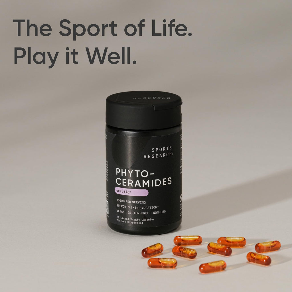 Sports Research Phytoceramides 350 mg | Skin Hydration

