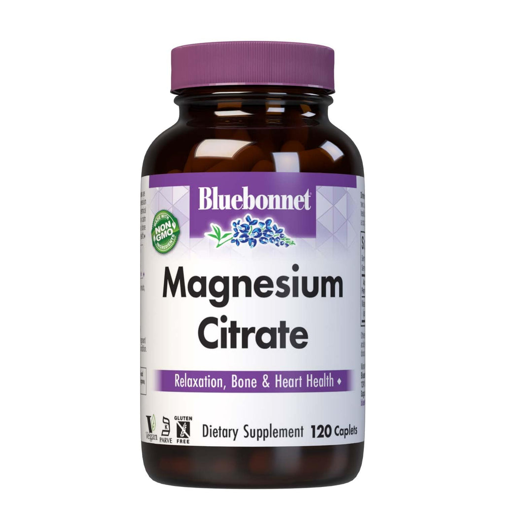 Bluebonnet Magnesium Citrate 400 mg Supplement

