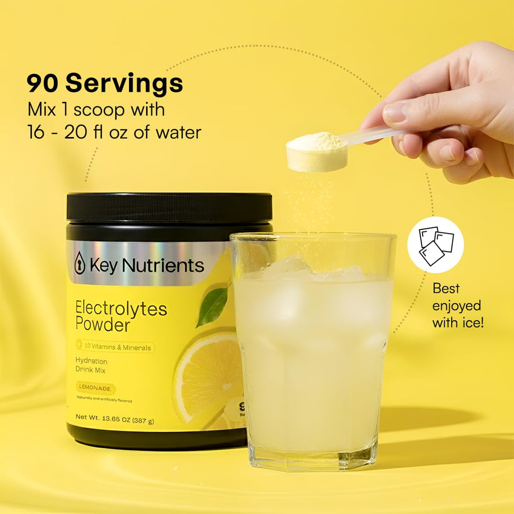 KEY NUTRIENTS Electrolyte Powder - Hydration Support

