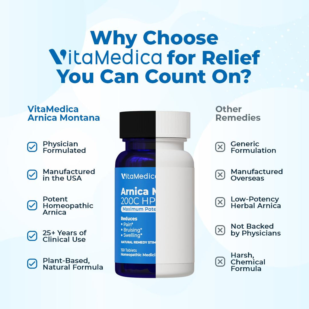 VitaMedica Arnica Montana 200C Rapid-Dissolve Tablets

