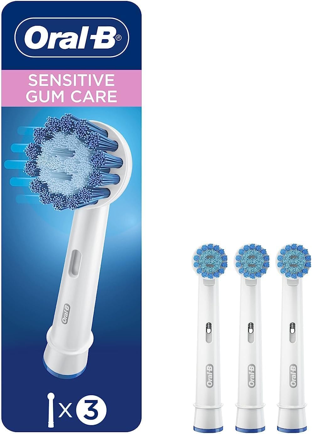 Oral-B Sensitive Gum Care Replacement Brush Heads