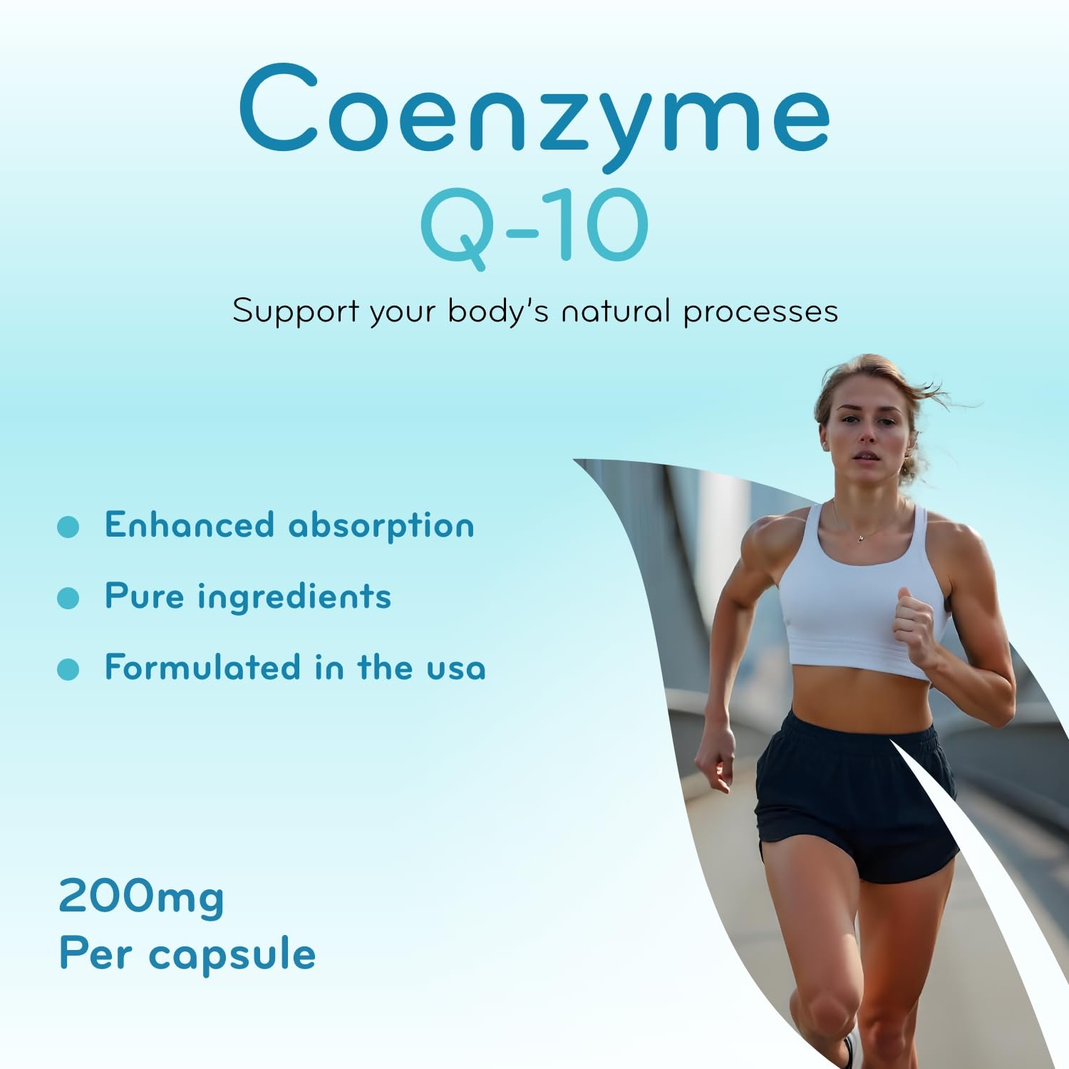 CoQ10 High Absorption Ubiquinone Supplement | Clear Formulas


