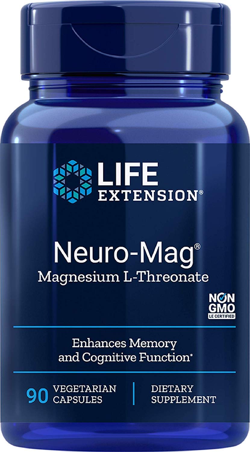 Life Extension Neuro-Mag Magnesium L-Threonate Dietary Supplement