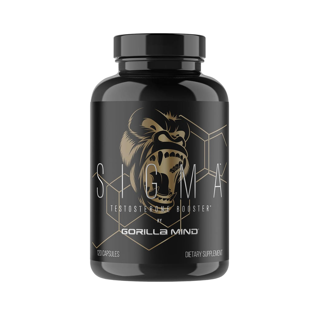 Gorilla Mind Sigma Testosterone Booster with Tongkat Ali

