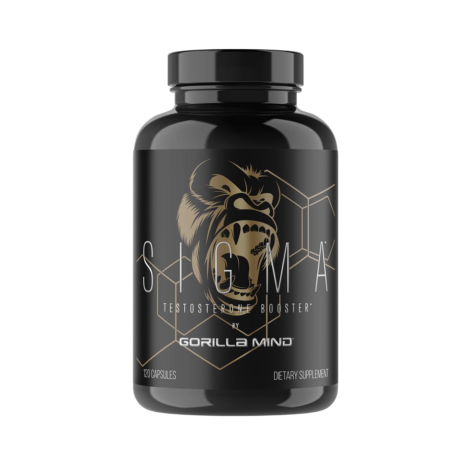Gorilla Mind Sigma Testosterone Booster with Tongkat Ali

