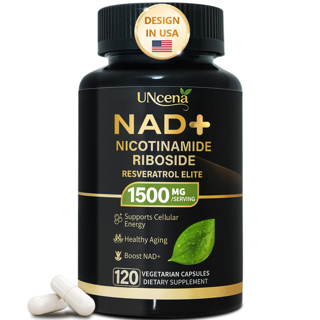 UNcena Liposomal NAD+ Supplement with Resveratrol

