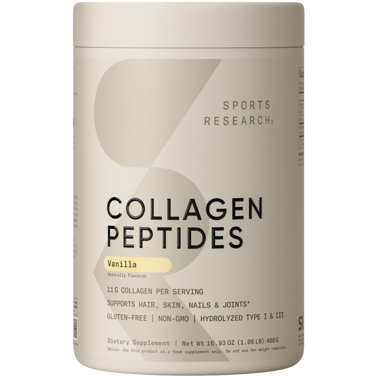 Sports Research Bovine Colostrum Powder – Easy to Mix, Single-Ingredient Immunity Support