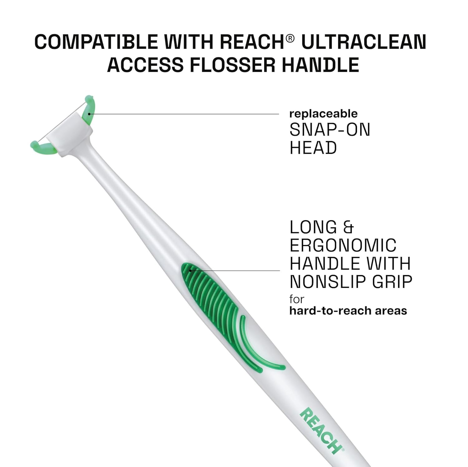 Reach Ultraclean Access Flosser Refill Heads | Durable

